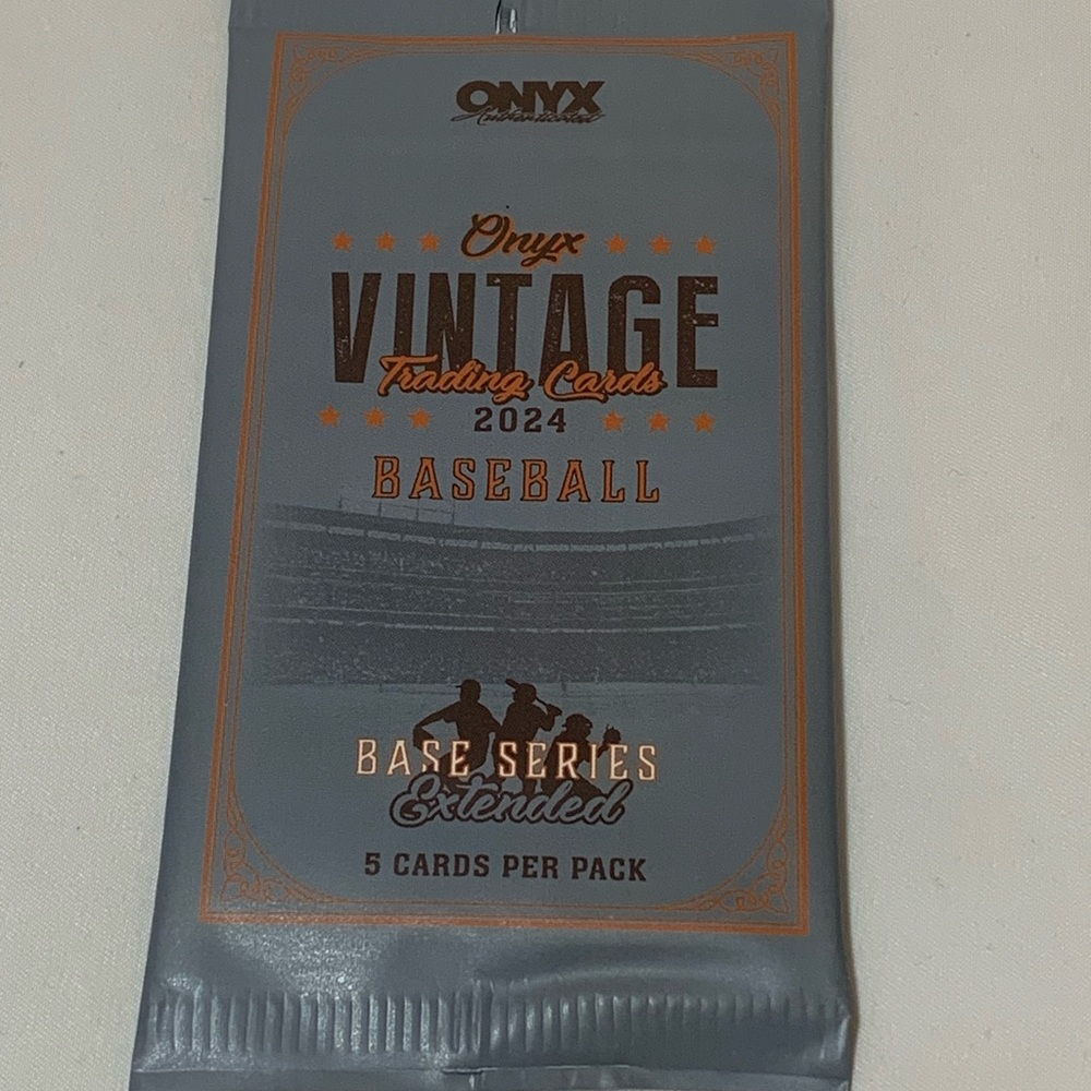 Onyx Vintage 2024 Baseball Extended series